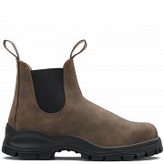 BLUNDSTONE MODEL 2239 CHELSEA RUSTIC BROWN RUSTYKALNY BRĄZ