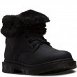 MARTENSY MODEL DR. MARTENS 1460 KOLBERT BLACK SNOWPLOW WP + WAXY WATERPROOF SUEDE (OCIEPLANE) - 2