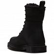 MARTENSY MODEL DR. MARTENS 1460 KOLBERT BLACK SNOWPLOW WP + WAXY WATERPROOF SUEDE (OCIEPLANE) - 4