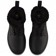 MARTENSY MODEL DR. MARTENS 1460 KOLBERT BLACK SNOWPLOW WP + WAXY WATERPROOF SUEDE (OCIEPLANE) - 5