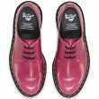 MARTENSY MODEL DR. MARTENS 1461 VEGAN HOT PINK CAMBRIDGE BRUSH - 4