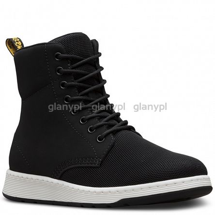 MARTENSY MODEL DR. MARTENS DM'S LITE RIGAL MH SANDWICH MESH + SYNTHETIC NUBUCK BLACK