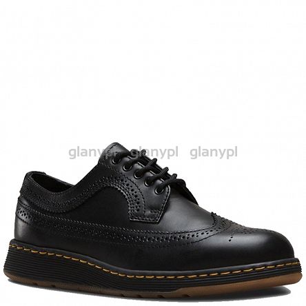 MARTENSY MODEL DR. MARTENS DM'S LITE GABE BROGUE BLACK TEMPERLEY