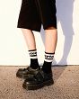 MARTENSY MODEL DR. MARTENS BUZZ MARY JANE MILLED NAPPA BLACK - 10