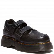 MARTENSY MODEL DR. MARTENS BUZZ MARY JANE MILLED NAPPA BLACK