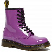 MARTENSY MODEL DR. MARTENS 1460 LAMPER PATENT BRIGHT PURPLE