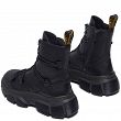 MARTENSY MODEL DR. MARTENS DMXL 8-eye LACE BOOTS LUNAR NAPPA BLACK - 3