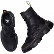 MARTENSY MODEL DR. MARTENS DMXL 8-eye LACE BOOTS LUNAR NAPPA BLACK - 5