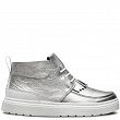 MARTENSY MODEL DR. MARTENS VIBE JEMIMA SILVER + WHITE - 2