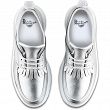 MARTENSY MODEL DR. MARTENS VIBE JEMIMA SILVER + WHITE - 4