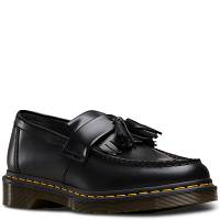 MARTENSY MODEL DR. MARTENS ADRIAN BLACK SMOOTH yellow stitching