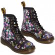 MARTENSY MODEL DR. MARTENS 1460 PASCAL BLACK + MULTI VINTAGE FLORAL BACKHAND - 3