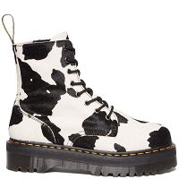 MARTENSY MODEL DR. MARTENS QUAD RETRO JADON COW PRINT HAIR ON