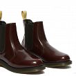 MARTENSY MODEL DR. MARTENS KENSINGTON FLORA VEGAN CHERRY RED CAMBRIDGE BRUSH - 3