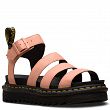 MARTENSY MODEL DR. MARTENS ZEBRILUS BLAIRE SALMON PINK + BLACK - 2