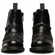 MARTENSY MODEL DR. MARTENS KENSINGTON TINA CROCO BLACK - 4