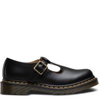 MARTENSY MODEL DR. MARTENS MARY JANE POLLEY BLACK SMOOTH