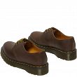 MARTENSY MODEL DR. MARTENS 1461 BEX DARK BROWN CRAZY HORSE - 4