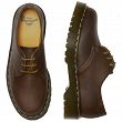 MARTENSY MODEL DR. MARTENS 1461 BEX DARK BROWN CRAZY HORSE - 5
