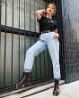 MARTENSY MODEL DR. MARTENS QUAD RETRO VEGAN JADON II CHERRY RED CAMBRIDGE BRUSH - 10