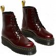 MARTENSY MODEL DR. MARTENS QUAD RETRO VEGAN JADON II CHERRY RED CAMBRIDGE BRUSH - 3