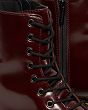MARTENSY MODEL DR. MARTENS QUAD RETRO VEGAN JADON II CHERRY RED CAMBRIDGE BRUSH - 6