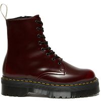 MARTENSY MODEL DR. MARTENS QUAD RETRO VEGAN JADON II CHERRY RED CAMBRIDGE BRUSH