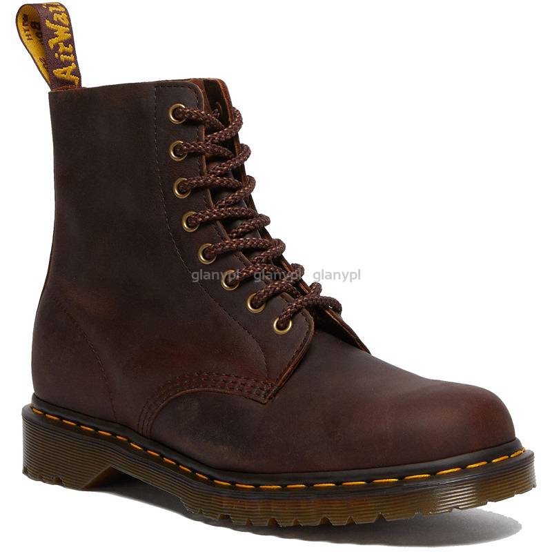 Doc martens 2025 basse marron