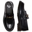 MARTENSY MODEL DR. MARTENS ADRIAN SNAFFLE BLACK POLISHED SMOOTH - 5