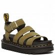 MARTENSY MODEL DR. MARTENS ZEBRILUS BLAIRE TUMBLED NUBUCK MUTED OLIVE - 2