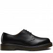 MARTENSY MODEL DR. MARTENS 1461 pw BLACK SMOOTH (bez żółtej nitki) - 2