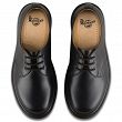 MARTENSY MODEL DR. MARTENS 1461 pw BLACK SMOOTH (bez żółtej nitki) - 4