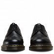 MARTENSY MODEL DR. MARTENS 3989 BROGUE BLACK SMOOTH yellow stitching - 4