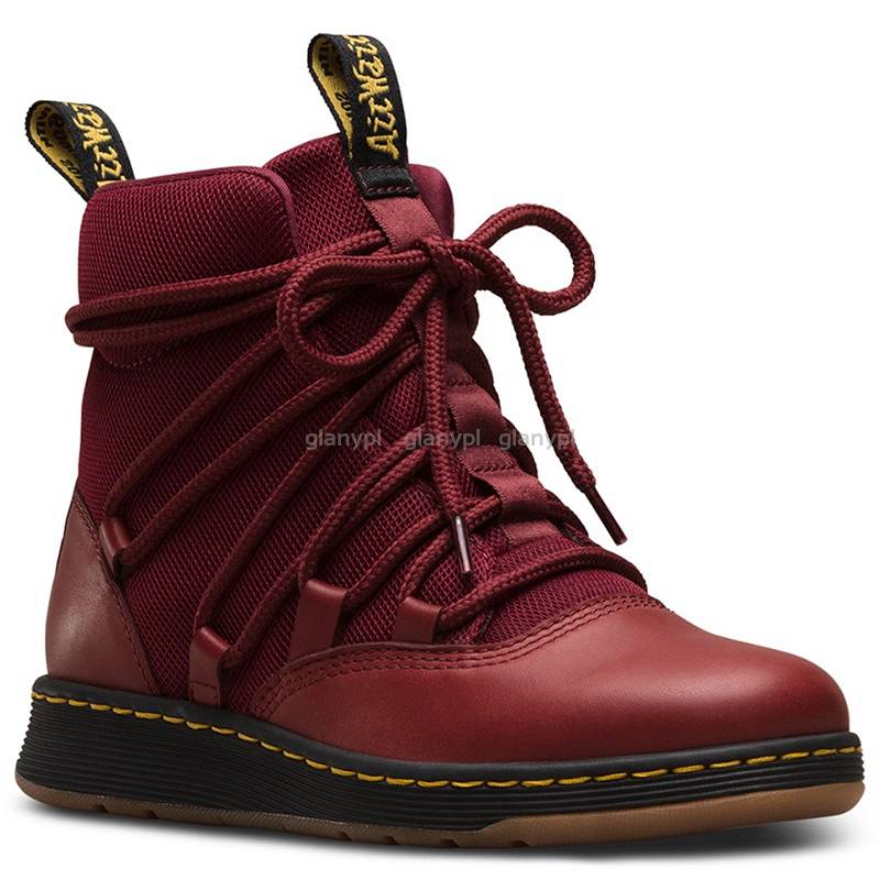 Dr martens cherry red cheap temperley