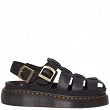 MARTENSY MODEL DR. MARTENS WRENLIE SHORE QUAD PLATFORM BLACK GRIZZLY - 2