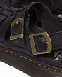 MARTENSY MODEL DR. MARTENS WRENLIE SHORE QUAD PLATFORM BLACK GRIZZLY - 6