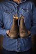 BLUNDSTONE MODEL 585 CHELSEA RUSTIC BROWN RUSTYKALNY BRĄZ - 7
