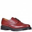 SOLOVAIR SOL03 CLASSIC CHERRY RED Hi-Shine grey stitching - 3
