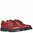 SOLOVAIR SOL03 CLASSIC CHERRY RED Hi-Shine grey stitching - 5